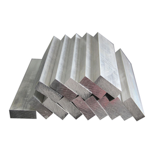 Su misura 1050 1060 1100 6061 6063 T5 T6 quadrato barra piatta in alluminio estruso prezzo Per Kg di Stock di barra rettangolare