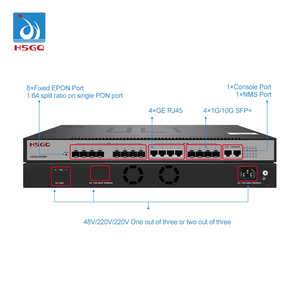 Epon Olt 4/8 Pon 4 Sfp 1.25G/10G Sc di Gestione Web Sfp Px20 + Px20 + + Px20 + + +/C +/C + + Ui Software Open Olt in Fibra Ftth