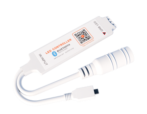Blue tooth LED Controller Mini 5V USB 5-24V Tuya Smart Life APP 24 tasti telecomando IR 12V 6A RGB LED Light Strip Controller