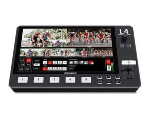 FEELWORLD L4 10.1&quot;Touch Screen USB3.0 Fast Streaming Multi-camera HD <strong>HDMI</strong> SDI <strong>Inputs</strong> <strong>Portable</strong> Multi-format Atem Video Mixer - Product Image 2
