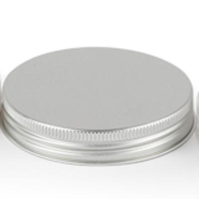Silver Aluminum Lid
