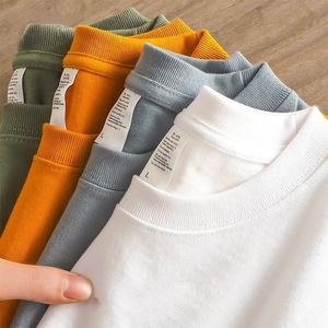 JSMANA中国最安値カスタム高品質ラウンドネックメンズ特大Tシャツ - Product Image 5