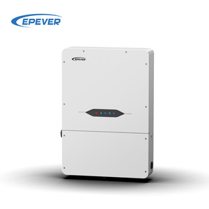 Inversor híbrido en la red de alto voltaje 580VDC PV entrada 4 MPPT 6KW y 12KW Salida de CA para inversor de cadena de sistema solar de fase dividida