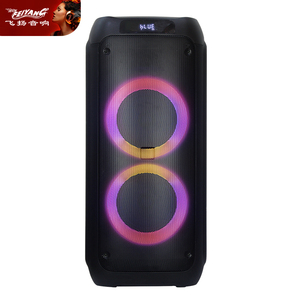 Nhà Máy bán hàng trực tiếp kép 8 inch bên loa TWS Bluetooth hộp âm thanh không dây bass cộng hưởng Boombox với điều khiển từ xa - Product Image 2