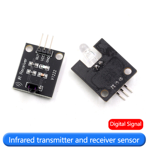 Trasmettitore e ricevitore a infrarossi sensore elettronico blocco di costruzione Robot radiocomando di comunicazione - Product Image 6