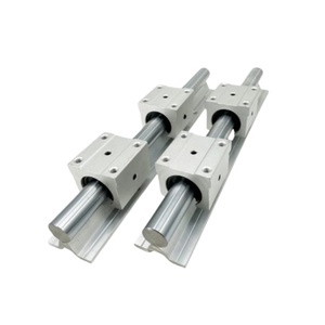 SBR10 12 13 <strong>16</strong> 20 25 30 35 40 50 <strong>Linear</strong> Bearing Cylindrical Guides with Aluminum Bracket