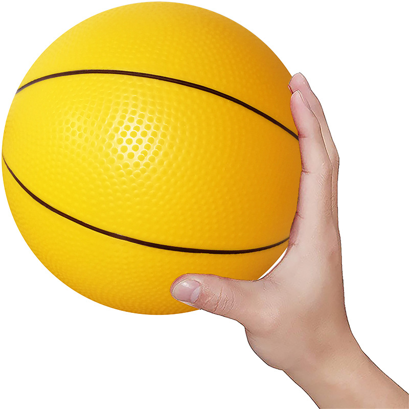 Baloncesto pequeño 18cm-amarillo
