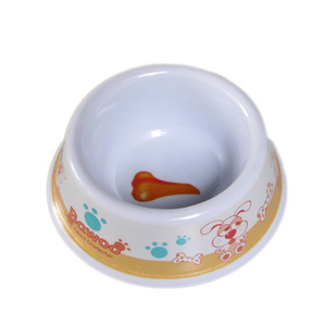 定制彩色圆形宠物碗定制印刷圆形陶瓷宠物碗适合小狗 - Product Image 5