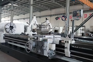 Venta caliente Q1350 Big Spindle Bore Pipe Threading Machine Torno manual Torno convencional - Product Image 3