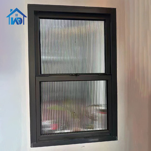 Custom Modern Double-hung Aluminum Frame Noise Reduction Sound Proof Vertical Sliding <strong>Sash</strong> <strong>Window</strong> Thermal Insulation - Product Image 2
