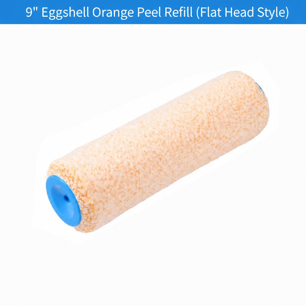 9-inch flat-head roller core