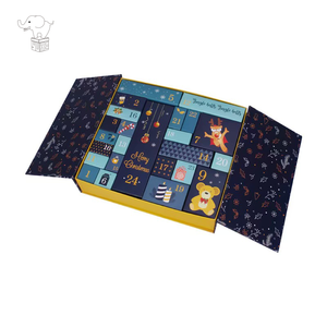 Advent Calendar <strong>Box</strong> Customized Standing 8 Calender Dog of Children Emty <strong>Round</strong> <strong>Toys</strong> Vintage Perforated Advent Calendar <strong>Box</strong> - Product Image 5