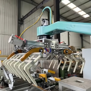 Ein spalt iger Palettier koffer Palettier maschine Automatischer Palet tierer/Roboters tapler für die Flaschen wasser produktions linie - Product Image 3