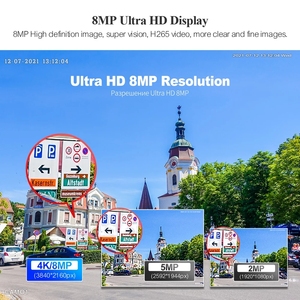 Techage sıcak ürün süper HD 4K 8MP kırmızı mavi ışık alarmı yüz algılama 2 yönlü ses IP ağ Poe kamera açık - Product Image 5