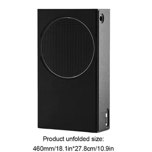 Toz geçirmez konsol Xbox serisi S konsolu için çıkarılabilir koruyucu kılıf koruyucu kapak manyetik renkli deri kılıf - Product Image 6