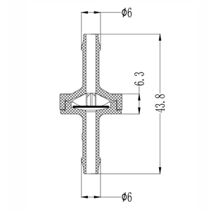 Plastic Small One <strong>Way</strong> Mini Diaphragm Check Duckbill Valve Non Return Valve Price Plastic Check Valve for Coffee Machine so <strong>on</strong> - Product Image 5