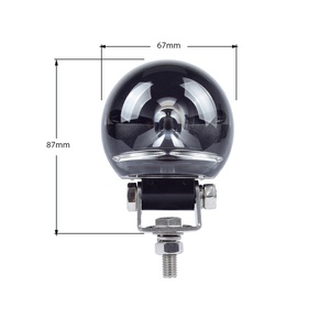 EMark LEDフォークリフトライトレッドアークビーム10-80V安全自動外装照明 - Product Image 3