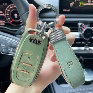 Audi A6 için araba anahtarı durum A5 A6L A7 A8 Q5 Q7 yeni A3 Q2L anahtar kapak ve toka kabuk eski araba anahtarı aksesuarları - Product Image 5