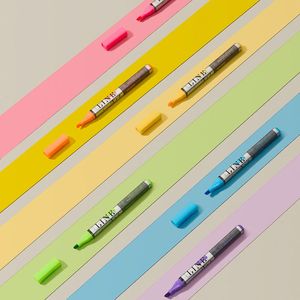 Wholesale Custom Cute Multi Colour <strong>Highlighter</strong> 6 Colour Macaron <strong>Highlighter</strong> With Custom Logo - Product Image 3