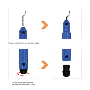 Deburring <strong>Tool</strong> High Speed Blades Works on Metal Resin Plastic and 3D Printed Burr Removal Reamer <strong>Tool</strong> - Product Image 4