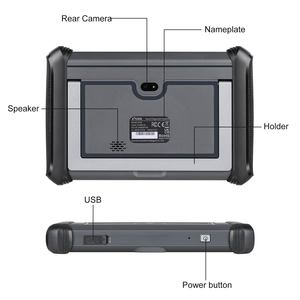 XTOOL D7W D7WIFI双方向すべてのシステム診断キープログラマーサポートECUコーディングCAN FD DOIP 40 + サービス - Product Image 2