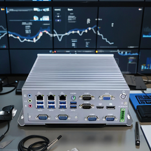 Partaker Industrial Mini PC Embedded <strong>Computer</strong> Intel Core I3 6100T I5 6500T I7 6700T Fanless Industrial Grade PC DC 9-36V - Product Image 1