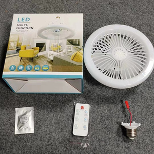 โคมไฟเพดาน LED E27ทันสมัยรีโมท5ดวงหรี่แสงได้3สีมัลติฟังก์ชันจับเวลาสำหรับมินิห้องนอนห้องนั่งเล่นสำนักงาน - Product Image 5
