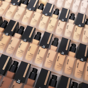 Base de maquillaje fond de teint dökmek peau noir mat su geçirmez fondoten tam kapsama vakıf makyaj desteği - Product Image 1