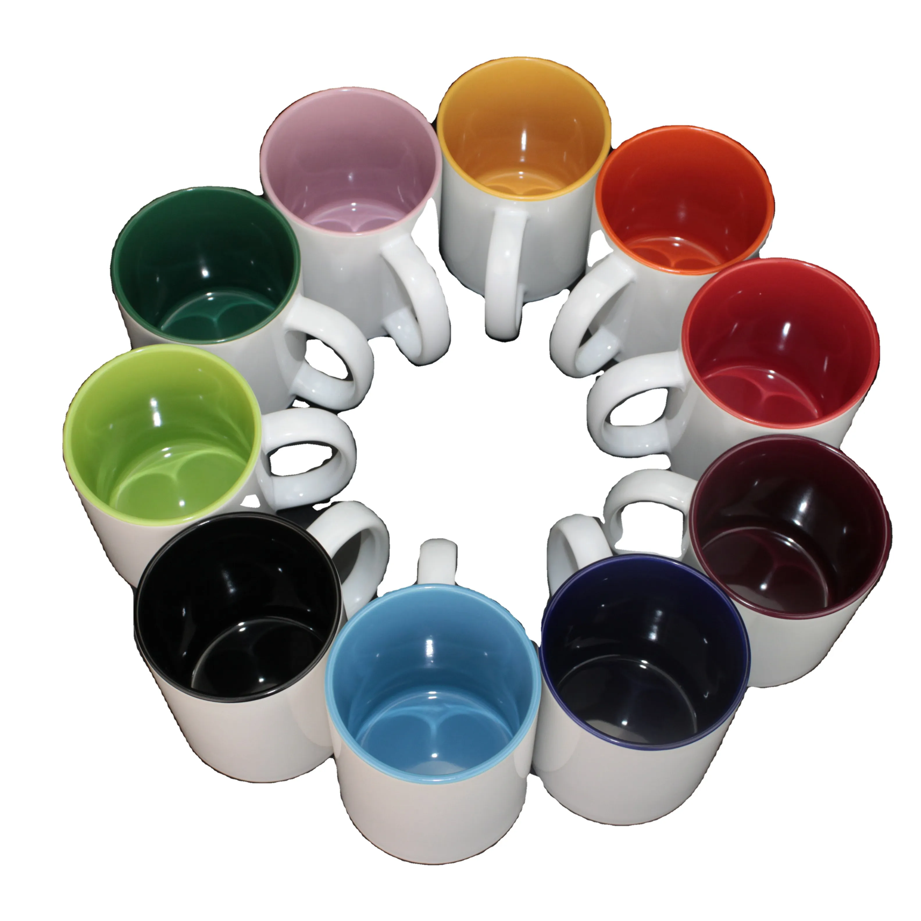 Colorking แก้วกาแฟแบบระเหิดขนาด11ออนซ์ถ้วยเปลี่ยนสีภายในแก้วกาแฟพิมพ์ได้
