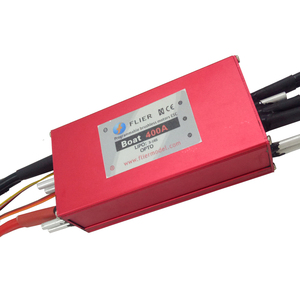 Заводская сделка для RC рыболовных лодок 22S 400A бесщеточный ESC Boat ESC с программной коробкой - Product Image 4