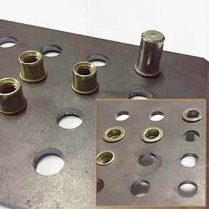 Facile da usare la programmazione grafica di importazione CAD correzione visiva della posizione del foro rivetto personalizzato dado a doppio Gantry Nut centro di rivettatura - Product Image 5