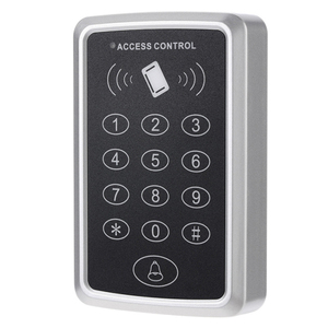 Sistema di controllo degli accessi per porte Standalone con uscita Wiegand 125KHz RFID prossimità e lettore di schede per tastiere di controllo dell'accesso per porte - Product Image 1