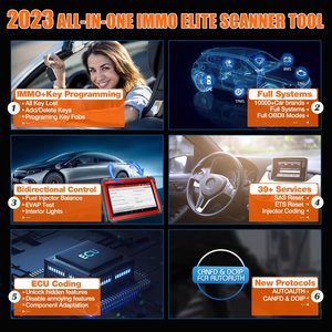 Aggiornamento di Immo Elite All System ECU codifica IMMO Smart Key programmazione Scanner diagnostico lancio X431 IMMO Plus Key Key programmatore - Product Image 3