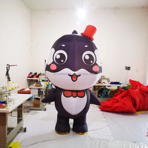 Customized Large Wearable Inflatable Animal Cartoon <strong>Squirrel</strong> Mr. Inflatable <strong>Squirrel</strong> for Publicity - Product Image 1