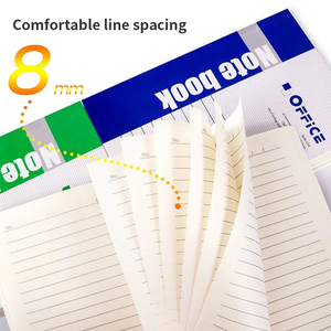 Wholesale New <strong>Exercise</strong> <strong>Notebook</strong> Custom Logo 18k Student Promotion A5 Note Book Pad for Office - Product Image 5