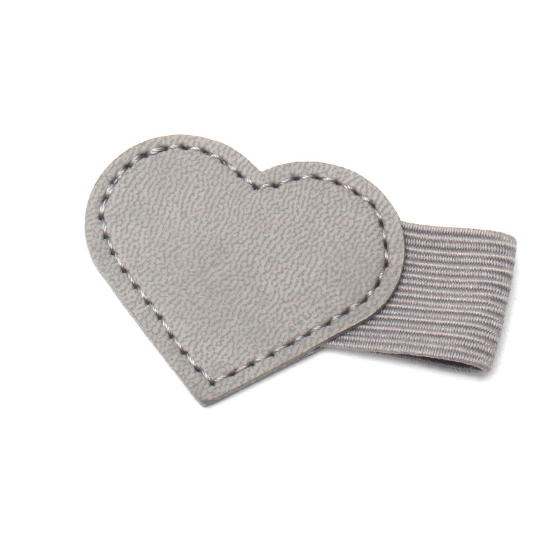 Insert stylo en forme de coeur/gris