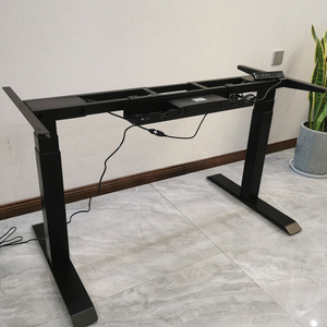 流行的双电机3级可调电动桌架办公用电脑智能办公桌坐立桌 - Product Image 5