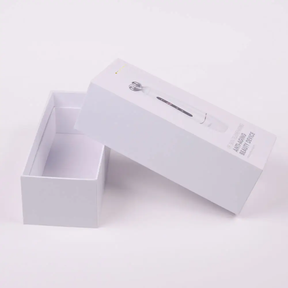 Benutzer definierte kosmetische Instrument kosmetische Geschenk box Jade Roller Gua Sha Verpackung Papier boxen mit Band verschluss Flip und Schaumstoffe insatz