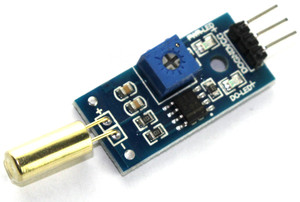 Módulo de sensor de inclinación de Electrónica inteligente, módulo de detección de inclinación de ángulo SW520D dorado con interruptor de bola antivuelco - Product Image 3
