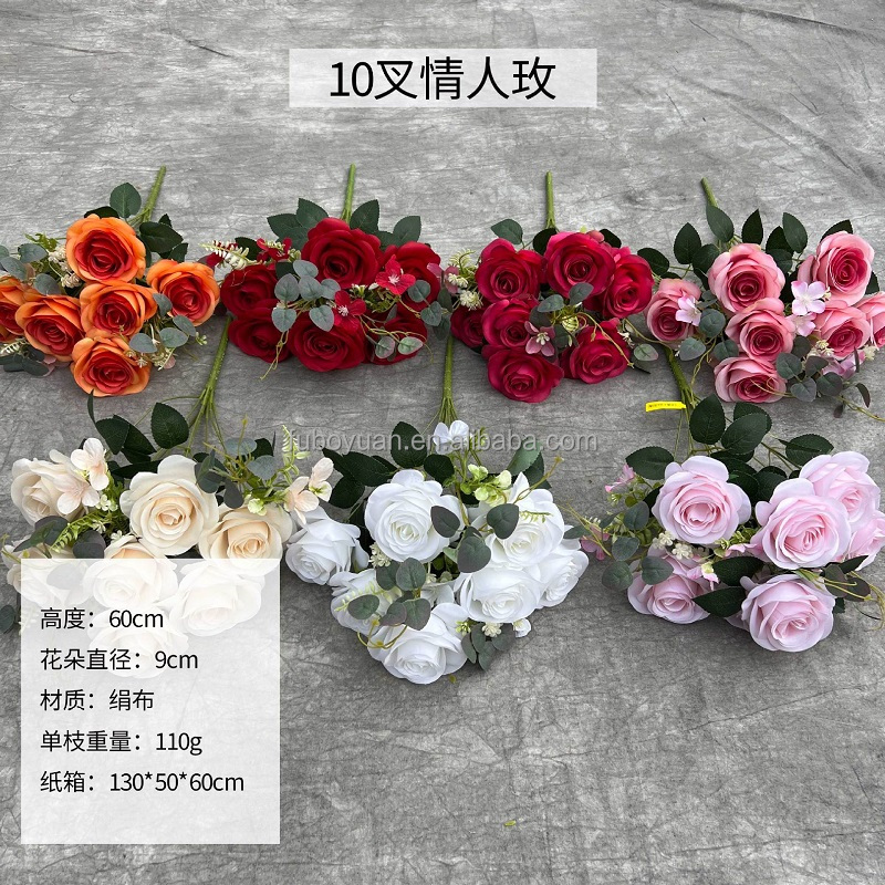 14# bouquet of 10 forks lover rose