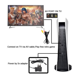 GS5クラシックビデオゲームコンソールレトロテレビ局620ゲームAV出力有線コントローラNES GBCアーケードフォーマットをサポート - Product Image 3