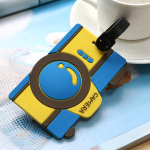 2024 Bán Buôn Phim Hoạt Hình Máy Bay Thẻ Tay Áo PVC Mềm Nhựa Hành Lý Tag Đăng Ký Tag Sáng Tạo Dễ Thương Hành Lý Tag - Product Image 6