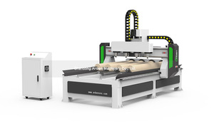 Enrutador CNC con mesa giratoria para carpintería cilíndrica y función de torno - Product Image 4