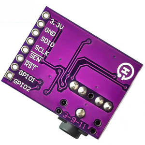 Si4703 FM RDS RBDS Tuner Breakout Board Digital Radio Broadcast Datenverarbeitung modul für Arduino AVR ARM PIC mit Stiften - Product Image 2