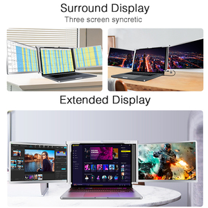 2023 Latest LCD <strong>Computer</strong> <strong>Monitor</strong> 14 Inch IPS Panel 2nd Triple Additional Screen Laptop Extension - Product Image 6