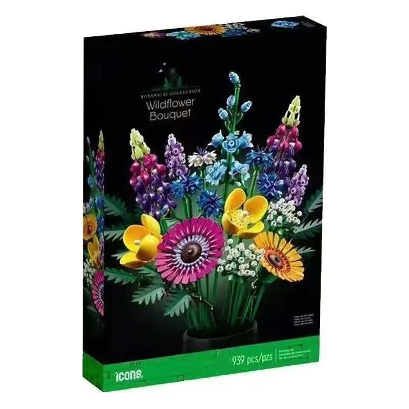 Flores 939 partículas-caja color