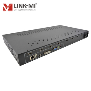 Controlador de pared de video de 8 canales 2x4 4x2 2x3 3x2 2x2 2x2 2x1 Soporte HDMI DVI VGA Entradas USB 1080P Función de zoom de subtítulos