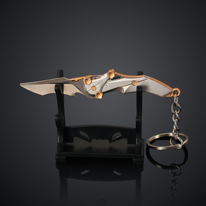 Delta Force HawkOps 9CM Mini Mercy pisau lipat Model paduan mainan pisau gantungan kunci permainan jimat - Product Image 3