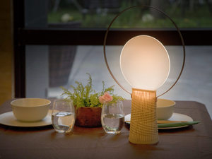 โคมไฟกลางคืน LED หรูหราทันสมัยโคมไฟตั้งโต๊ะสีน้ำตาลบำบัดขนาดใหญ่80 lm/W ประสิทธิภาพสูงสำหรับบ้านสำนักงานดูแลสุขภาพ - Product Image 2