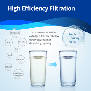 熔喷型5微米pp沉积物与碳组合水过滤器pp沉积物过滤器 - Product Image 4